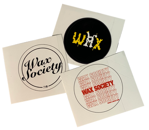 Wax Society Assorted Stickers  (3 Pack)